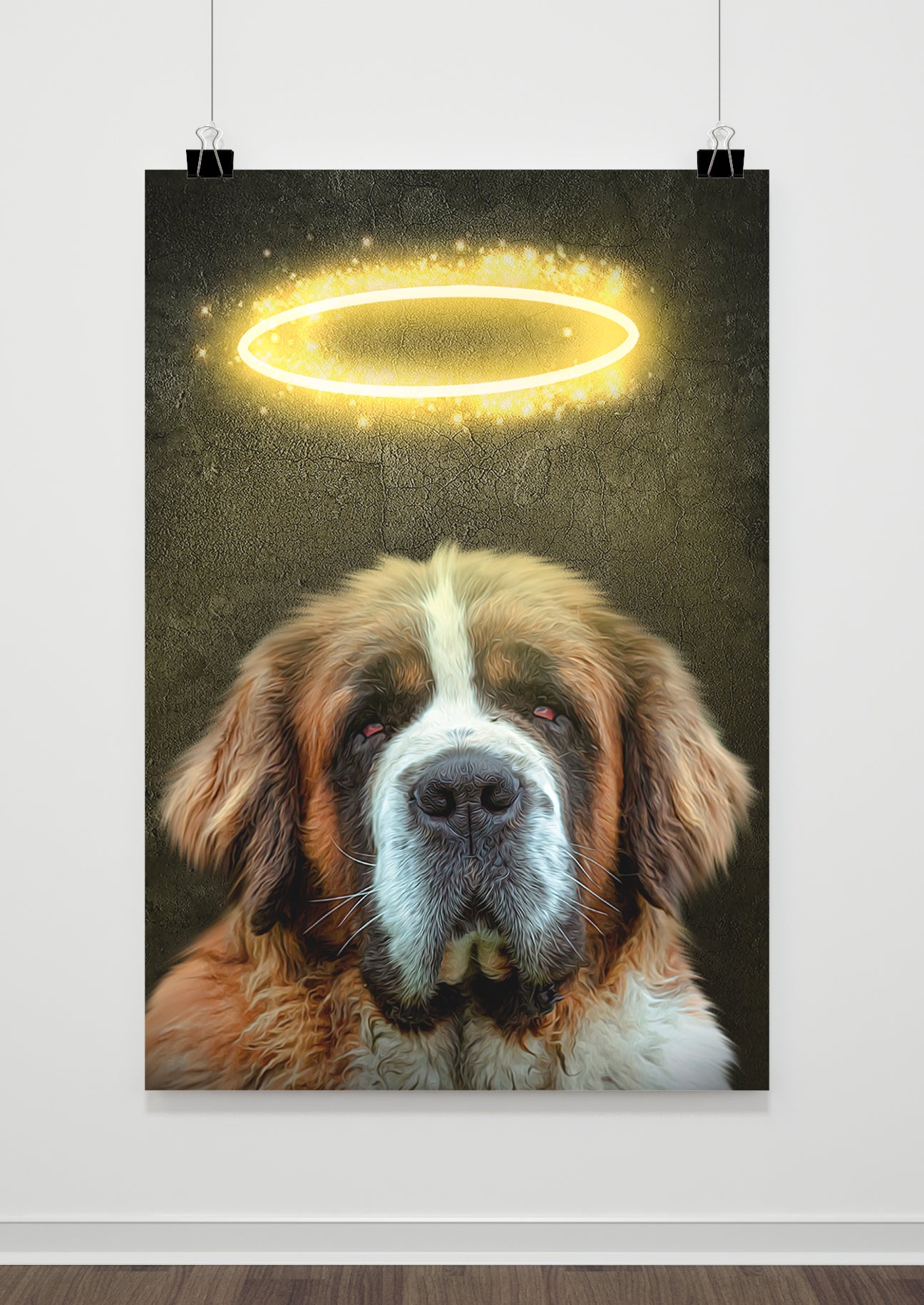 Blessing Art Work Pet custom Pet Artwork Pet portriat-Furrandcrown