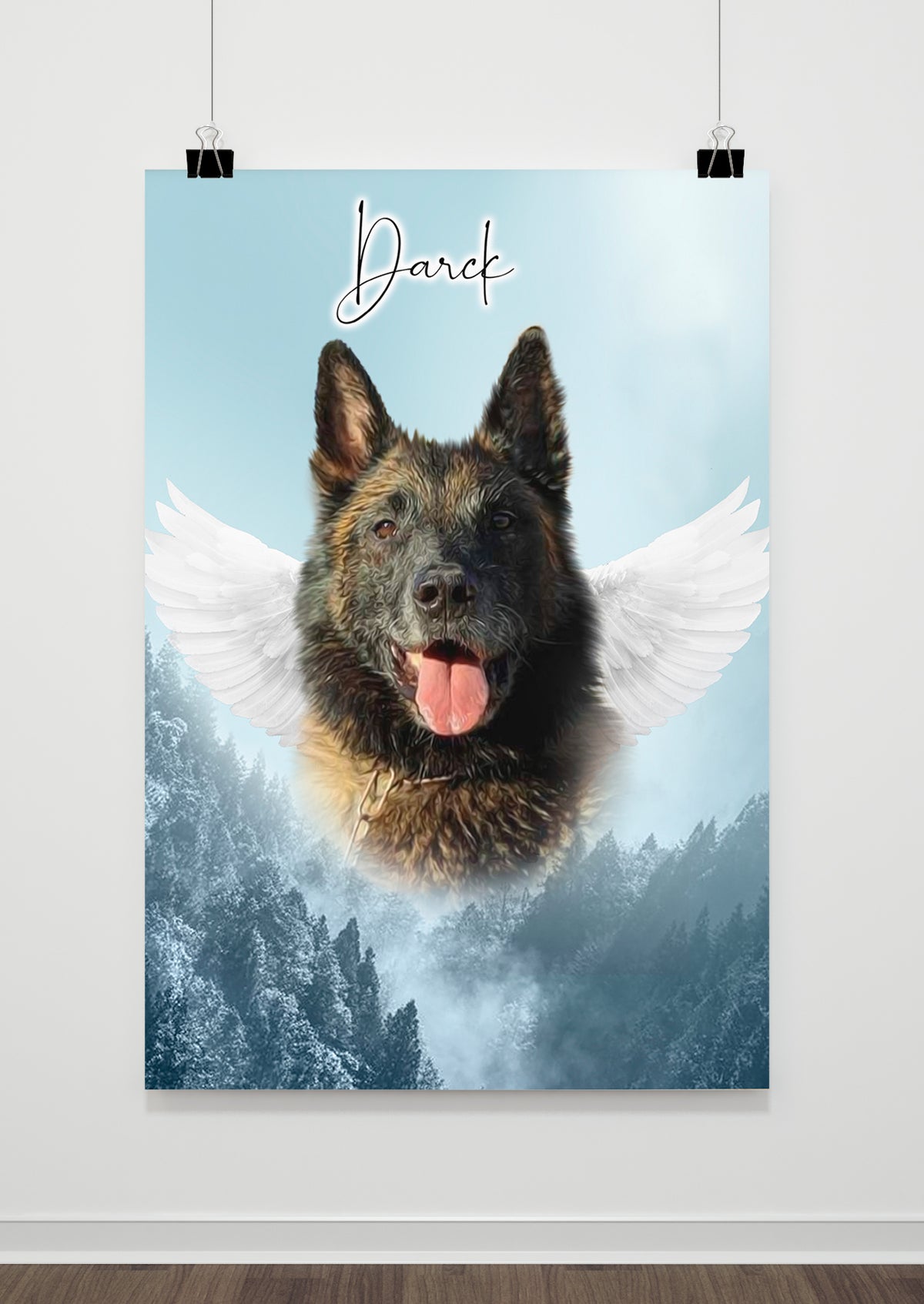 Nature Art Work Pet custom Pet Artwork Pet portriat-Furrandcrown